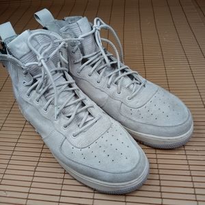 Nike Air SF Air Force 1 Mid Suede Size 12. Good condition I have too many shoes.